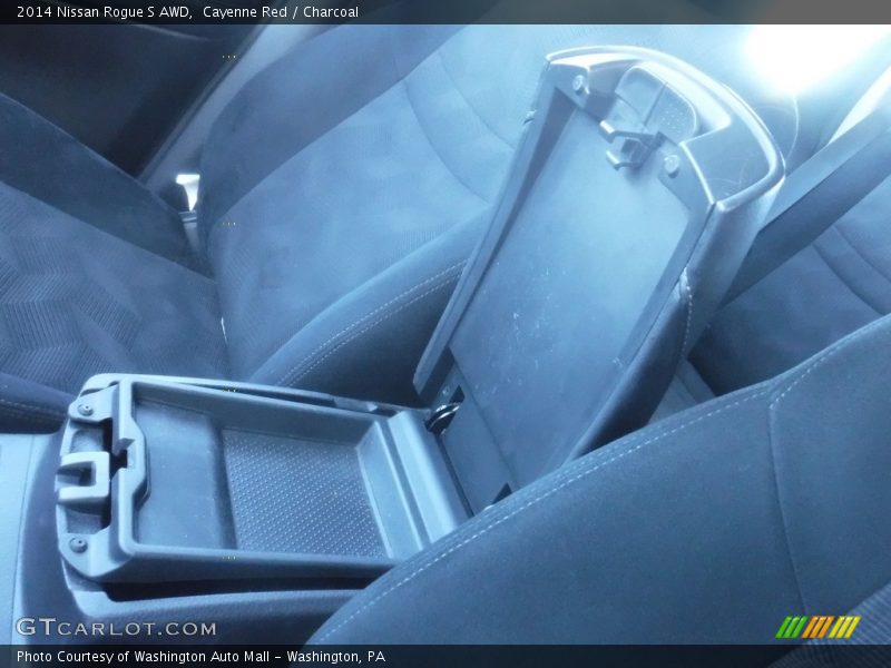 Cayenne Red / Charcoal 2014 Nissan Rogue S AWD