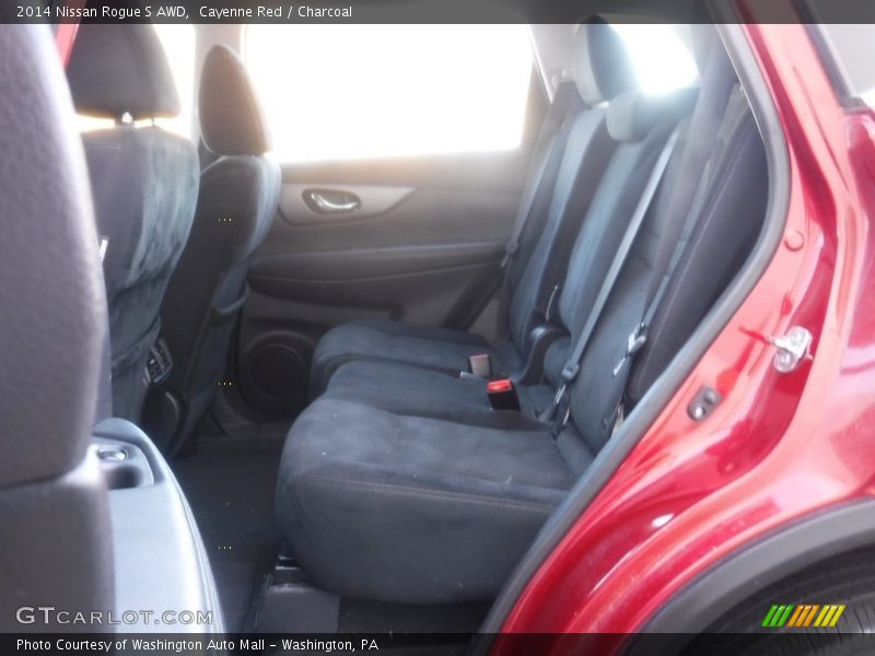Cayenne Red / Charcoal 2014 Nissan Rogue S AWD