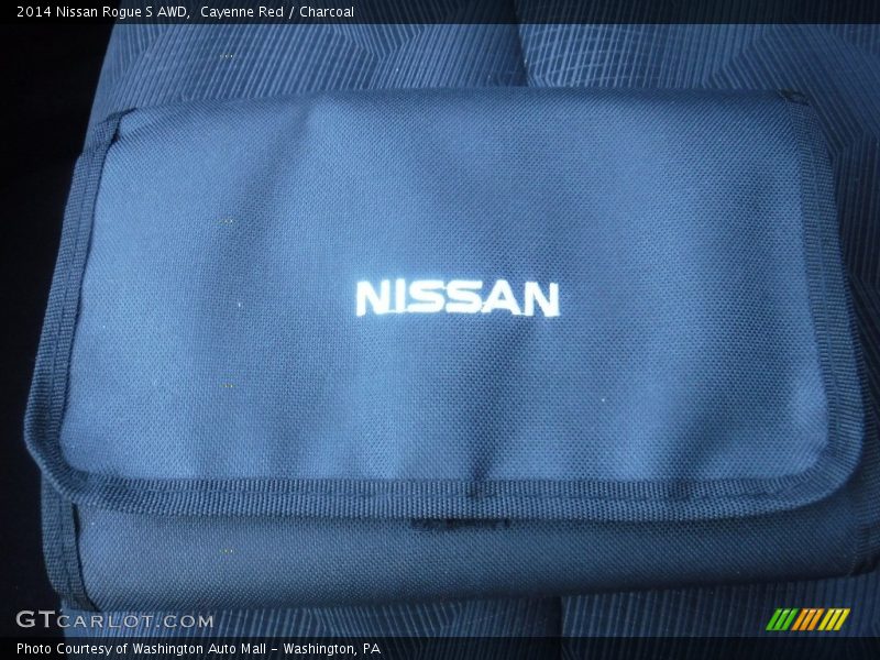 Cayenne Red / Charcoal 2014 Nissan Rogue S AWD