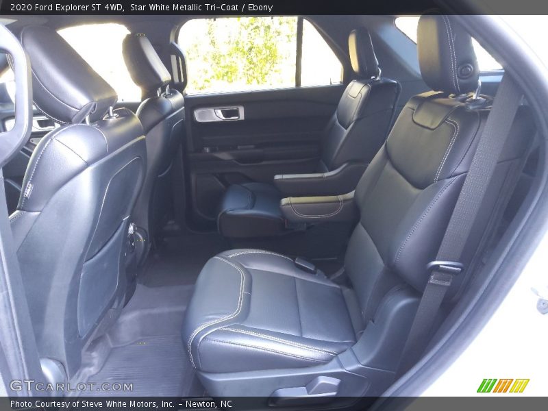 Rear Seat of 2020 Explorer ST 4WD