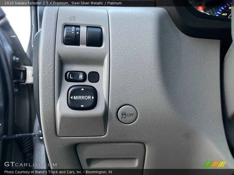 Steel Silver Metallic / Platinum 2010 Subaru Forester 2.5 X Premium