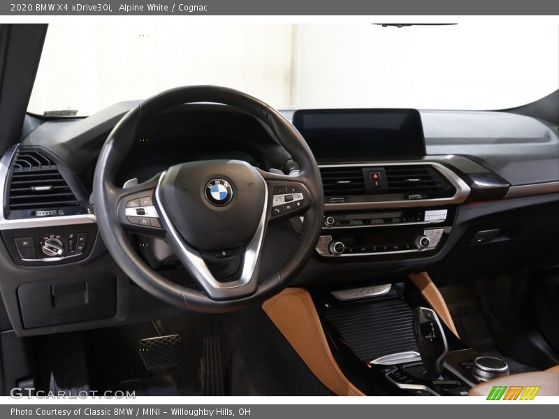 Alpine White / Cognac 2020 BMW X4 xDrive30i