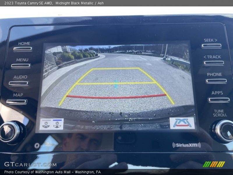 Midnight Black Metallic / Ash 2023 Toyota Camry SE AWD