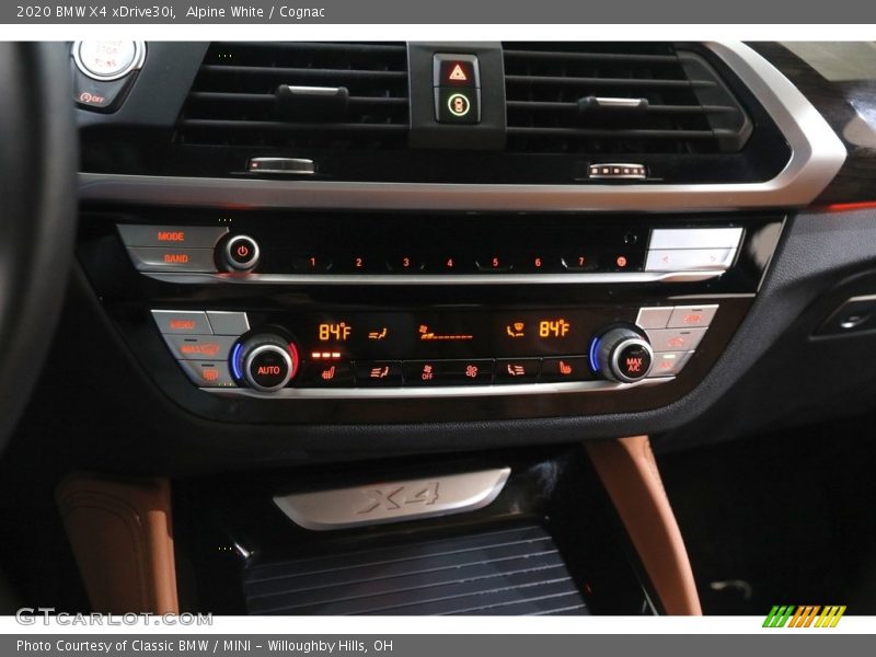 Alpine White / Cognac 2020 BMW X4 xDrive30i
