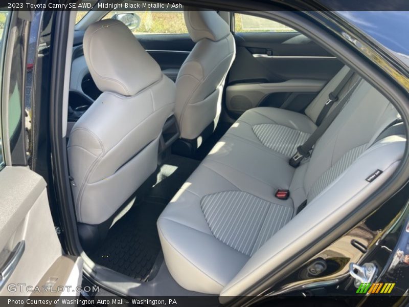 Rear Seat of 2023 Camry SE AWD