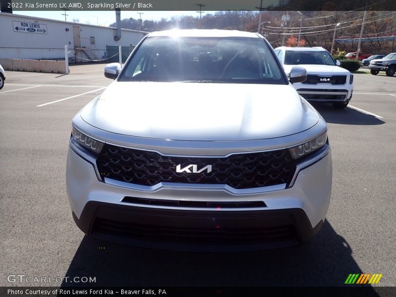 Sparkling Silver / Black 2022 Kia Sorento LX AWD