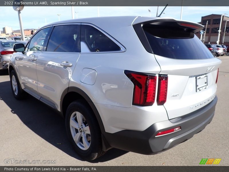 Sparkling Silver / Black 2022 Kia Sorento LX AWD
