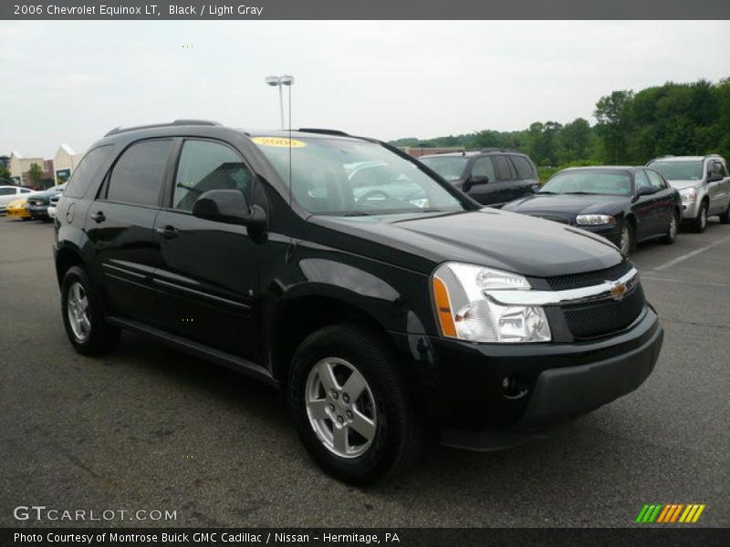 Black / Light Gray 2006 Chevrolet Equinox LT