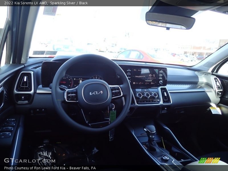 Sparkling Silver / Black 2022 Kia Sorento LX AWD