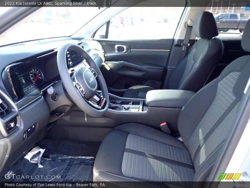 Sparkling Silver / Black 2022 Kia Sorento LX AWD