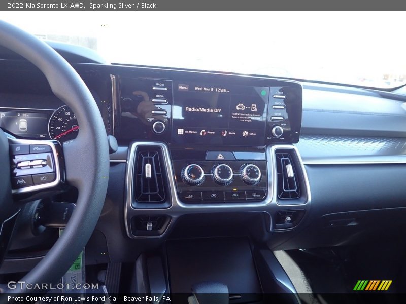 Sparkling Silver / Black 2022 Kia Sorento LX AWD