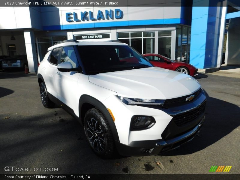 Summit White / Jet Black 2023 Chevrolet TrailBlazer ACTIV AWD