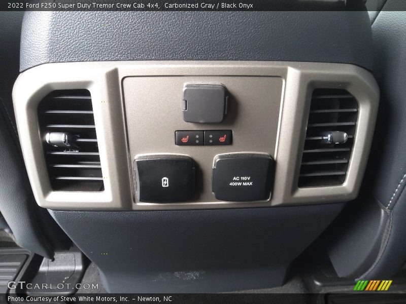 Controls of 2022 F250 Super Duty Tremor Crew Cab 4x4