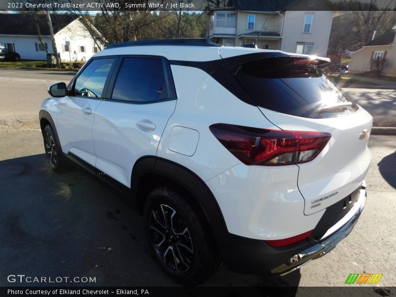 Summit White / Jet Black 2023 Chevrolet TrailBlazer ACTIV AWD