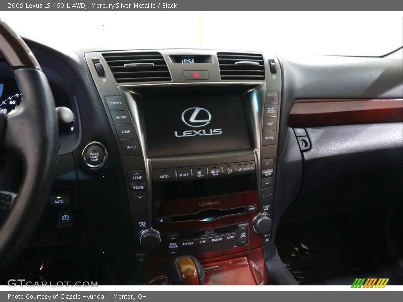 Mercury Silver Metallic / Black 2009 Lexus LS 460 L AWD