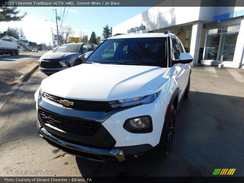 Summit White / Jet Black 2023 Chevrolet TrailBlazer ACTIV AWD