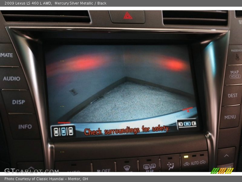 Mercury Silver Metallic / Black 2009 Lexus LS 460 L AWD