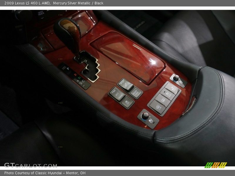Mercury Silver Metallic / Black 2009 Lexus LS 460 L AWD