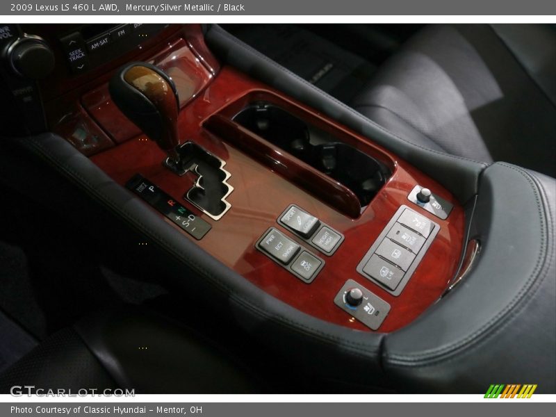 Mercury Silver Metallic / Black 2009 Lexus LS 460 L AWD