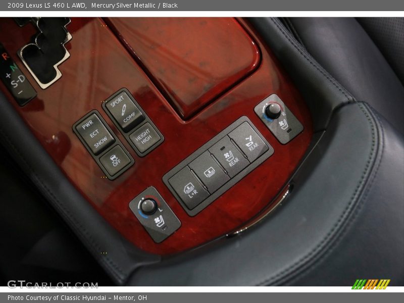 Mercury Silver Metallic / Black 2009 Lexus LS 460 L AWD