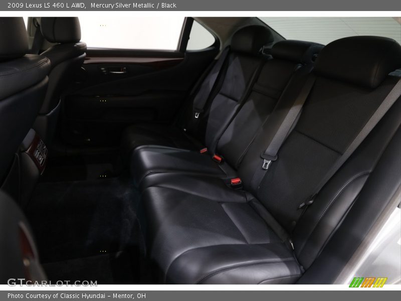Mercury Silver Metallic / Black 2009 Lexus LS 460 L AWD