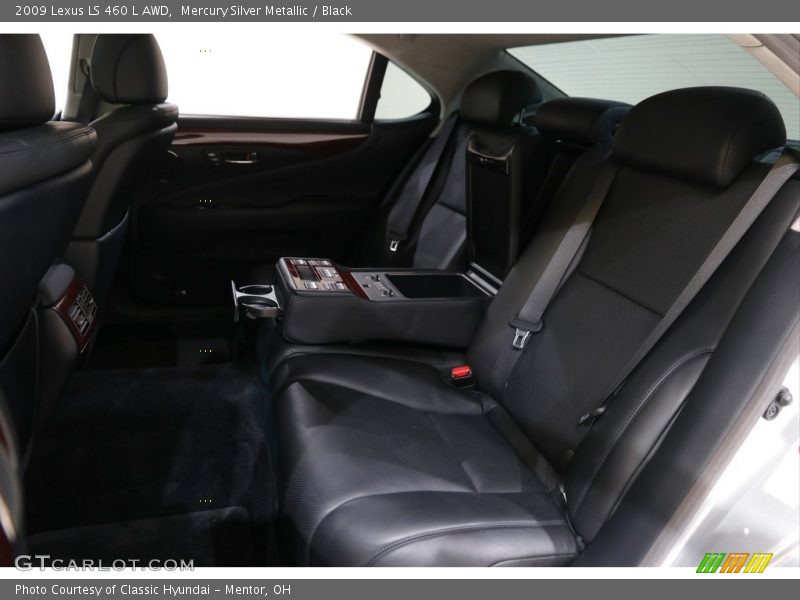 Mercury Silver Metallic / Black 2009 Lexus LS 460 L AWD