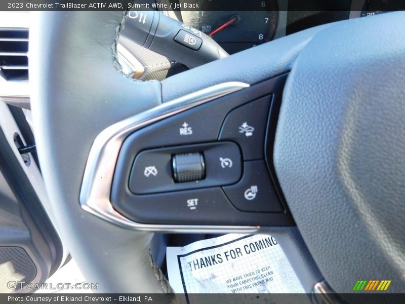 Summit White / Jet Black 2023 Chevrolet TrailBlazer ACTIV AWD