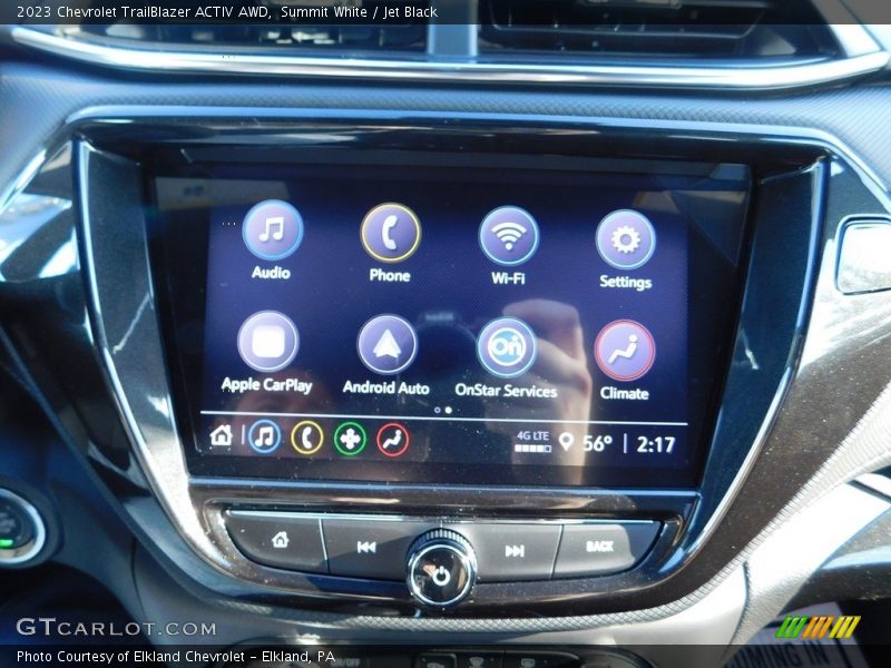 Summit White / Jet Black 2023 Chevrolet TrailBlazer ACTIV AWD