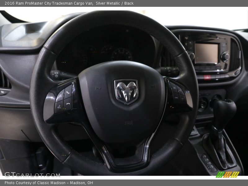 Silver Metallic / Black 2016 Ram ProMaster City Tradesman Cargo Van