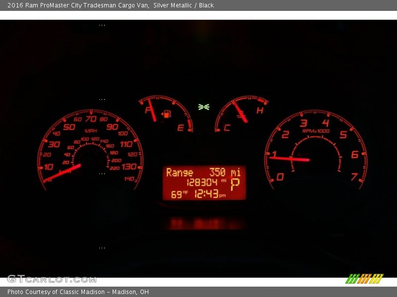  2016 ProMaster City Tradesman Cargo Van Tradesman Cargo Van Gauges