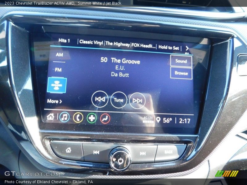 Summit White / Jet Black 2023 Chevrolet TrailBlazer ACTIV AWD