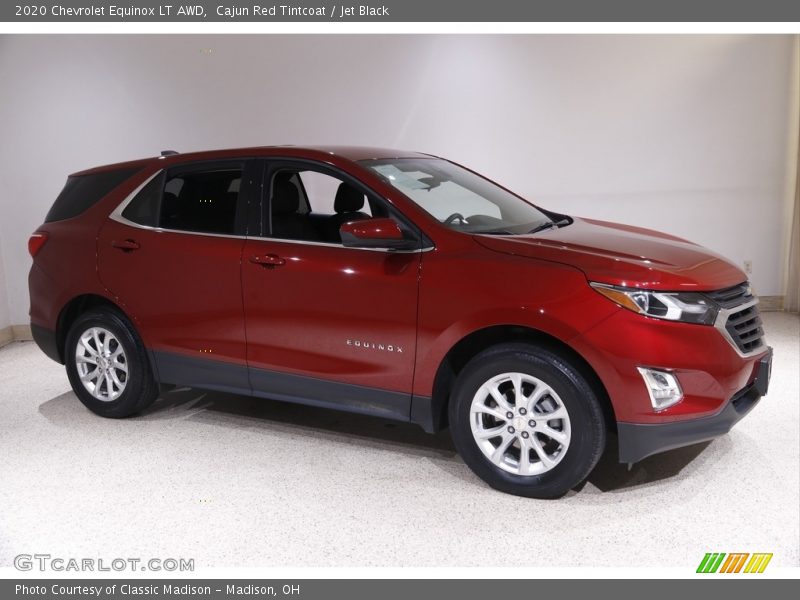 Cajun Red Tintcoat / Jet Black 2020 Chevrolet Equinox LT AWD