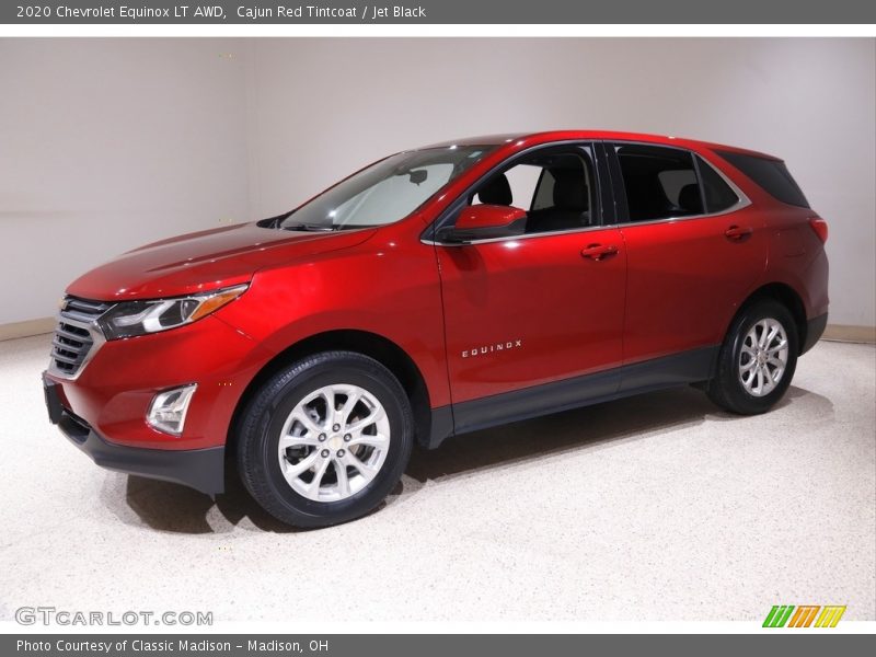 Cajun Red Tintcoat / Jet Black 2020 Chevrolet Equinox LT AWD