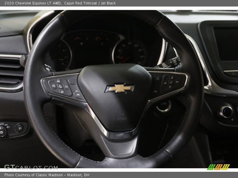 Cajun Red Tintcoat / Jet Black 2020 Chevrolet Equinox LT AWD