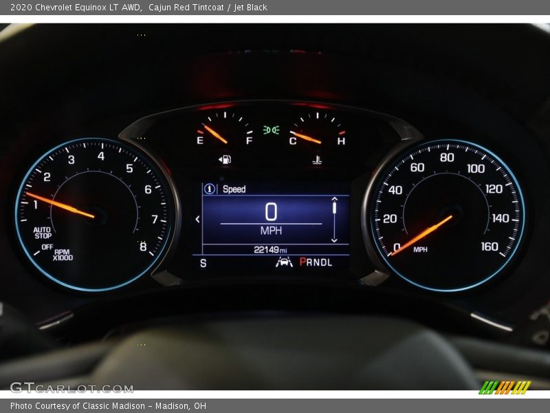 Cajun Red Tintcoat / Jet Black 2020 Chevrolet Equinox LT AWD