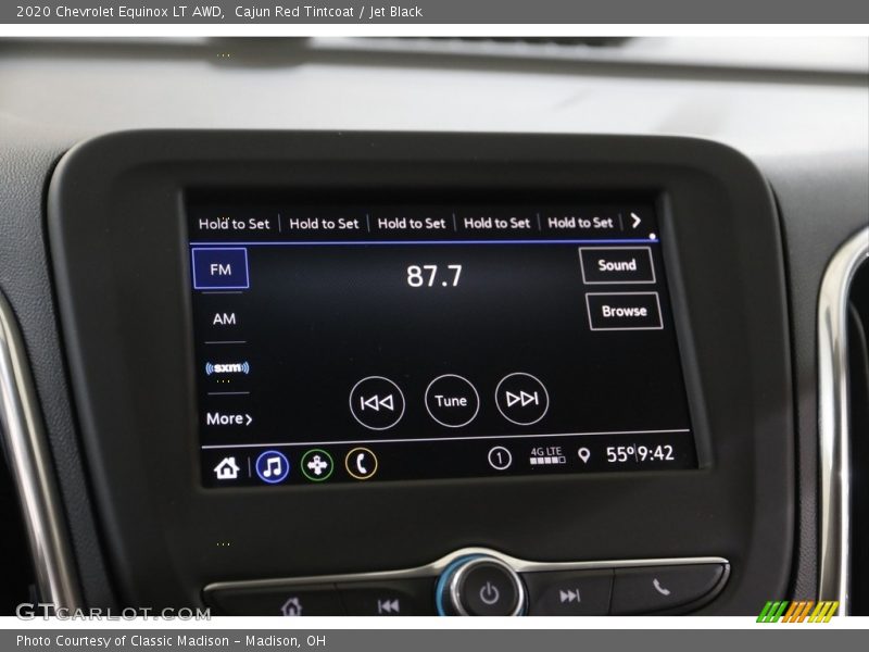 Cajun Red Tintcoat / Jet Black 2020 Chevrolet Equinox LT AWD