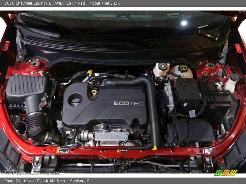 Cajun Red Tintcoat / Jet Black 2020 Chevrolet Equinox LT AWD