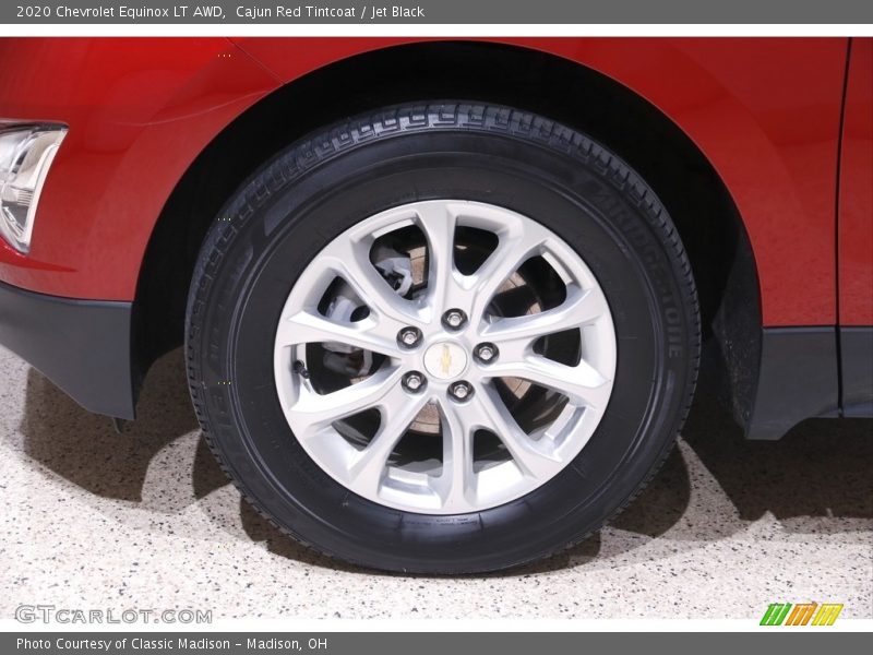 Cajun Red Tintcoat / Jet Black 2020 Chevrolet Equinox LT AWD