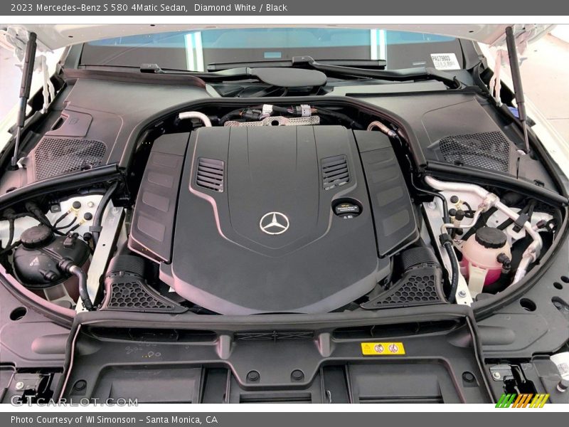  2023 S 580 4Matic Sedan Engine - 4.0 Liter DI biturbo DOHC 32-Valve VVT V8