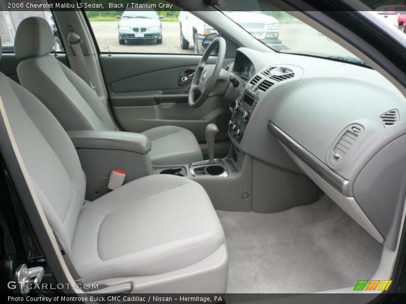 Black / Titanium Gray 2006 Chevrolet Malibu LS Sedan