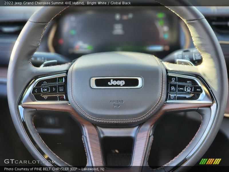  2022 Grand Cherokee Summit 4XE Hybrid Steering Wheel