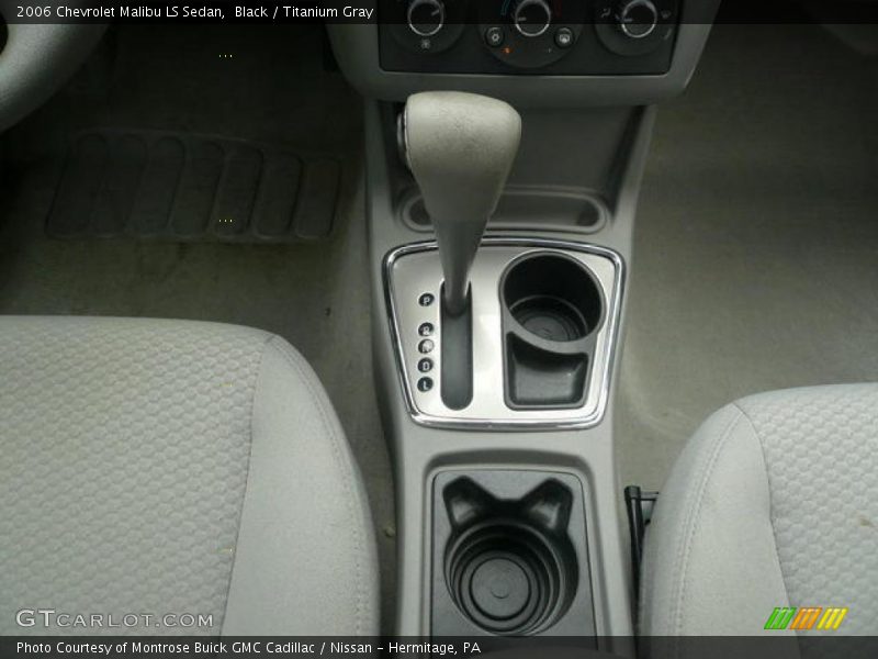 Black / Titanium Gray 2006 Chevrolet Malibu LS Sedan