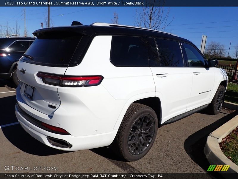 Bright White / Tupelo/Black 2023 Jeep Grand Cherokee L Summit Reserve 4WD