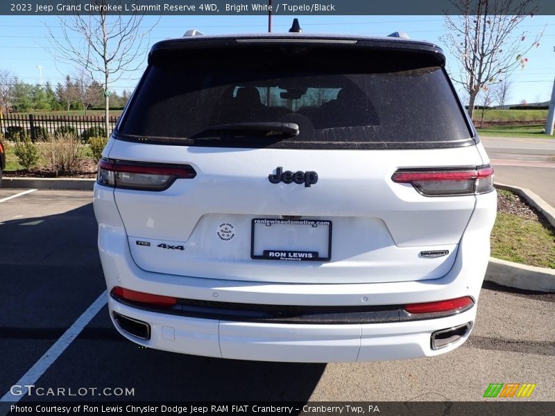 Bright White / Tupelo/Black 2023 Jeep Grand Cherokee L Summit Reserve 4WD