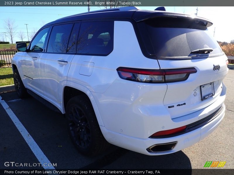 Bright White / Tupelo/Black 2023 Jeep Grand Cherokee L Summit Reserve 4WD