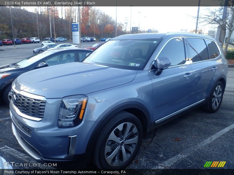 Everlasting Silver / Black 2020 Kia Telluride EX AWD