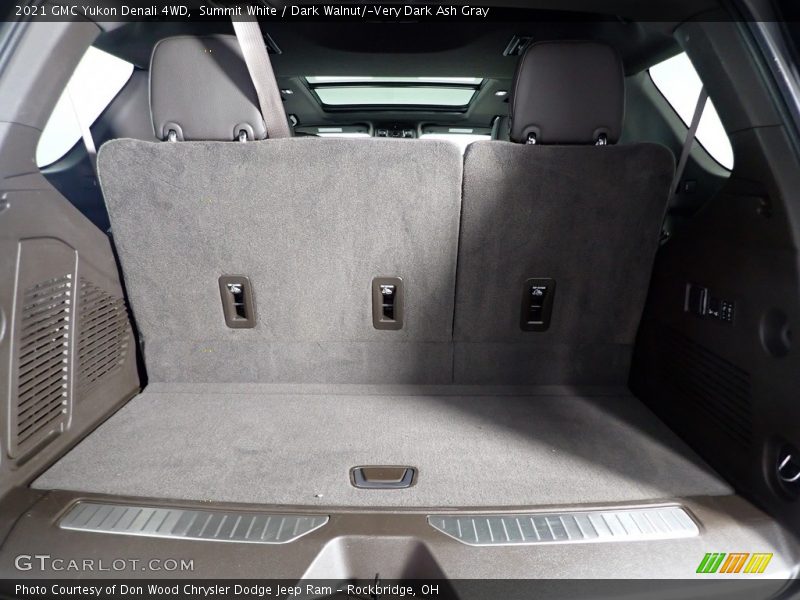 Summit White / Dark Walnut/­Very Dark Ash Gray 2021 GMC Yukon Denali 4WD