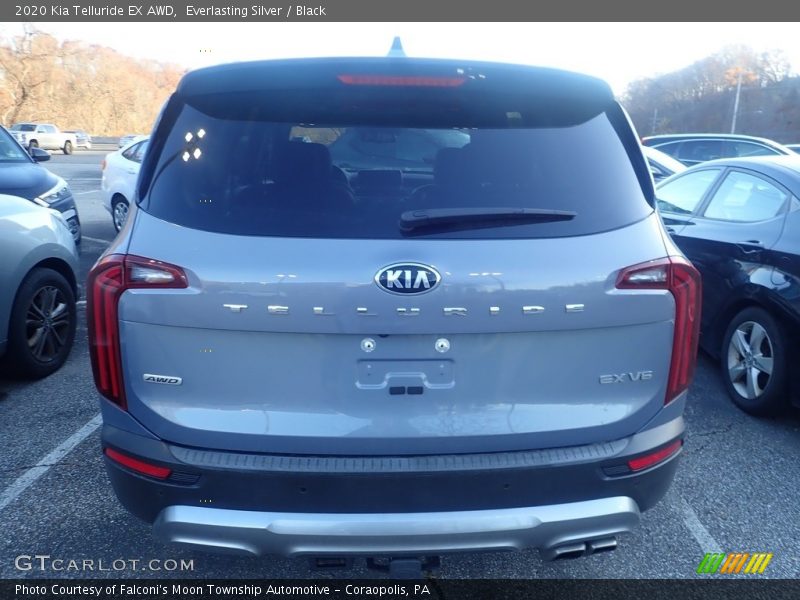 Everlasting Silver / Black 2020 Kia Telluride EX AWD