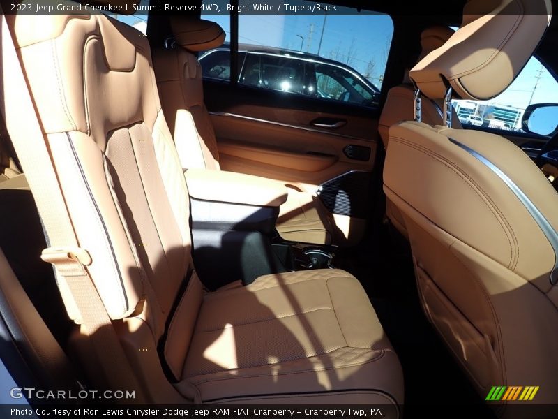 Bright White / Tupelo/Black 2023 Jeep Grand Cherokee L Summit Reserve 4WD