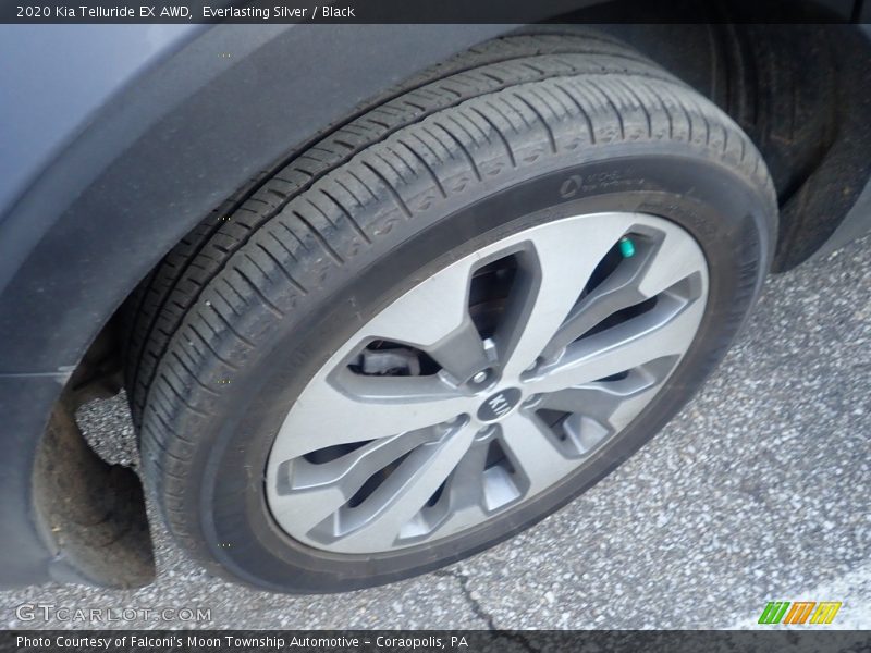 Everlasting Silver / Black 2020 Kia Telluride EX AWD